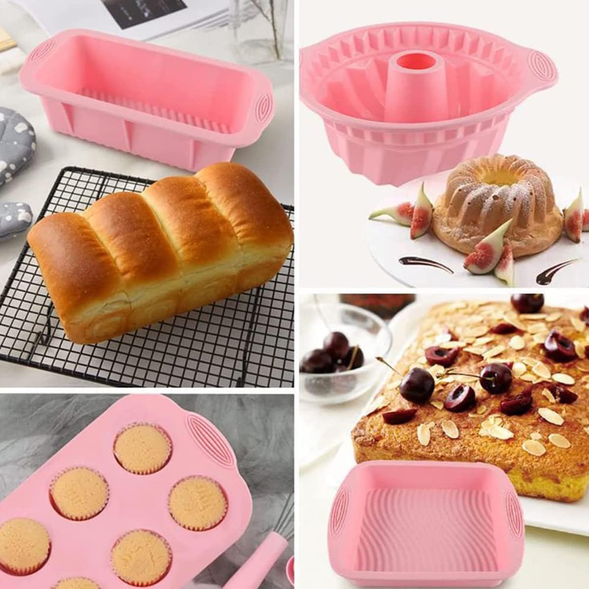 7-Piece Silicone Bakeware Set