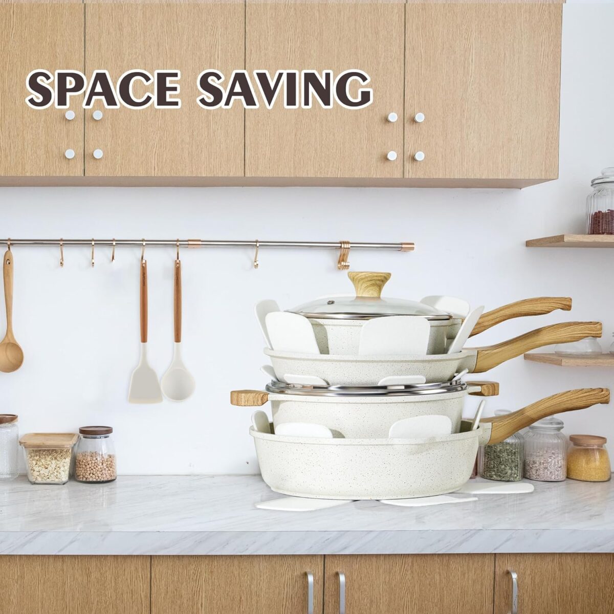 Premium Nonstick Ceramic Cookware Set