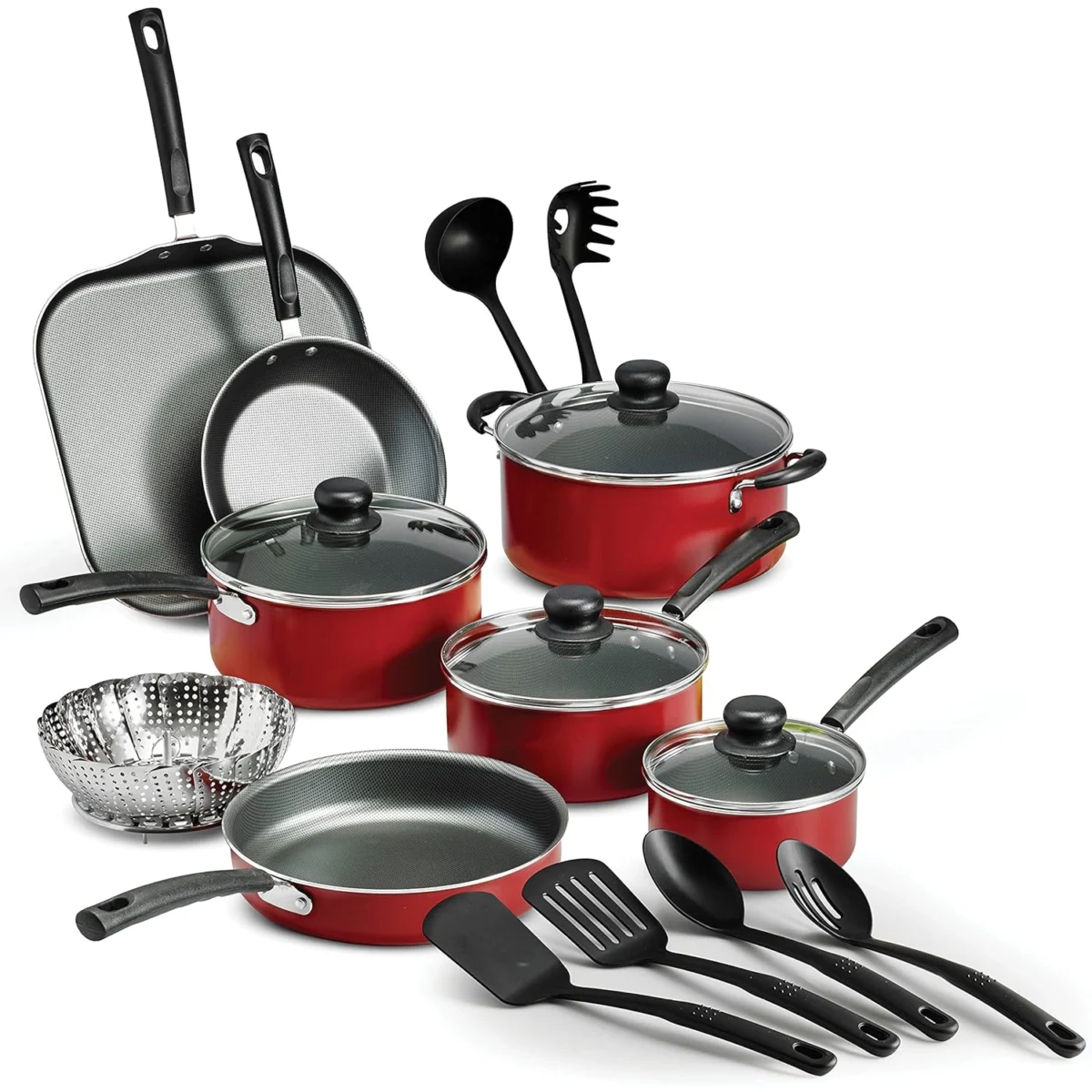 Lightweight Aluminum Nonstick Cookware Set