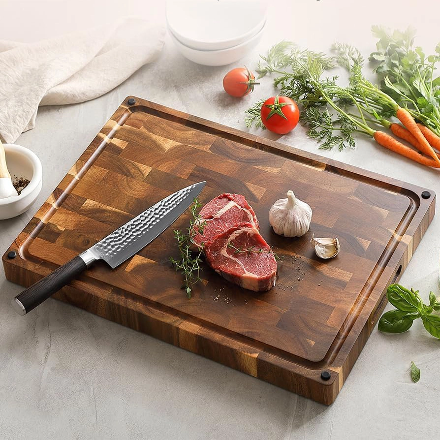 Large Thick Wooden Cutting Board
