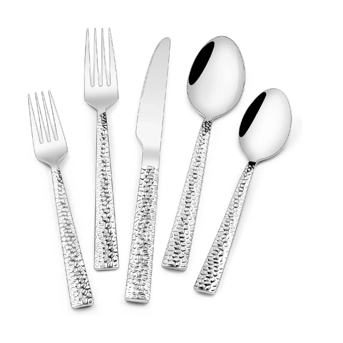 Stainless Steel Square Flatware Cutlery Set