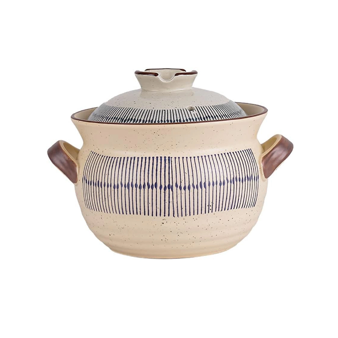 3L Chinese Ceramic Casserole Stovetop Clay Pot