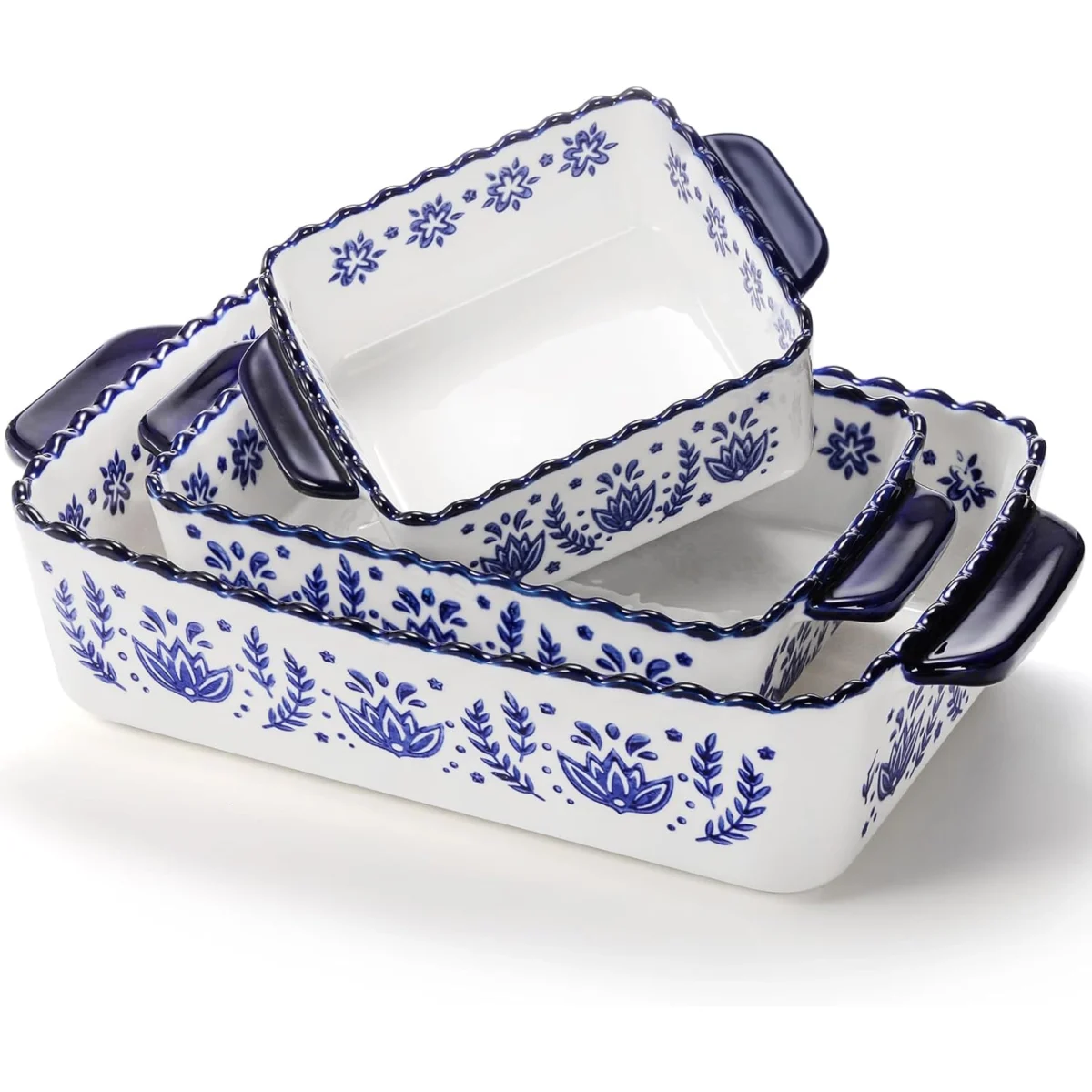 3-Pack Rectangular Bakeware Set